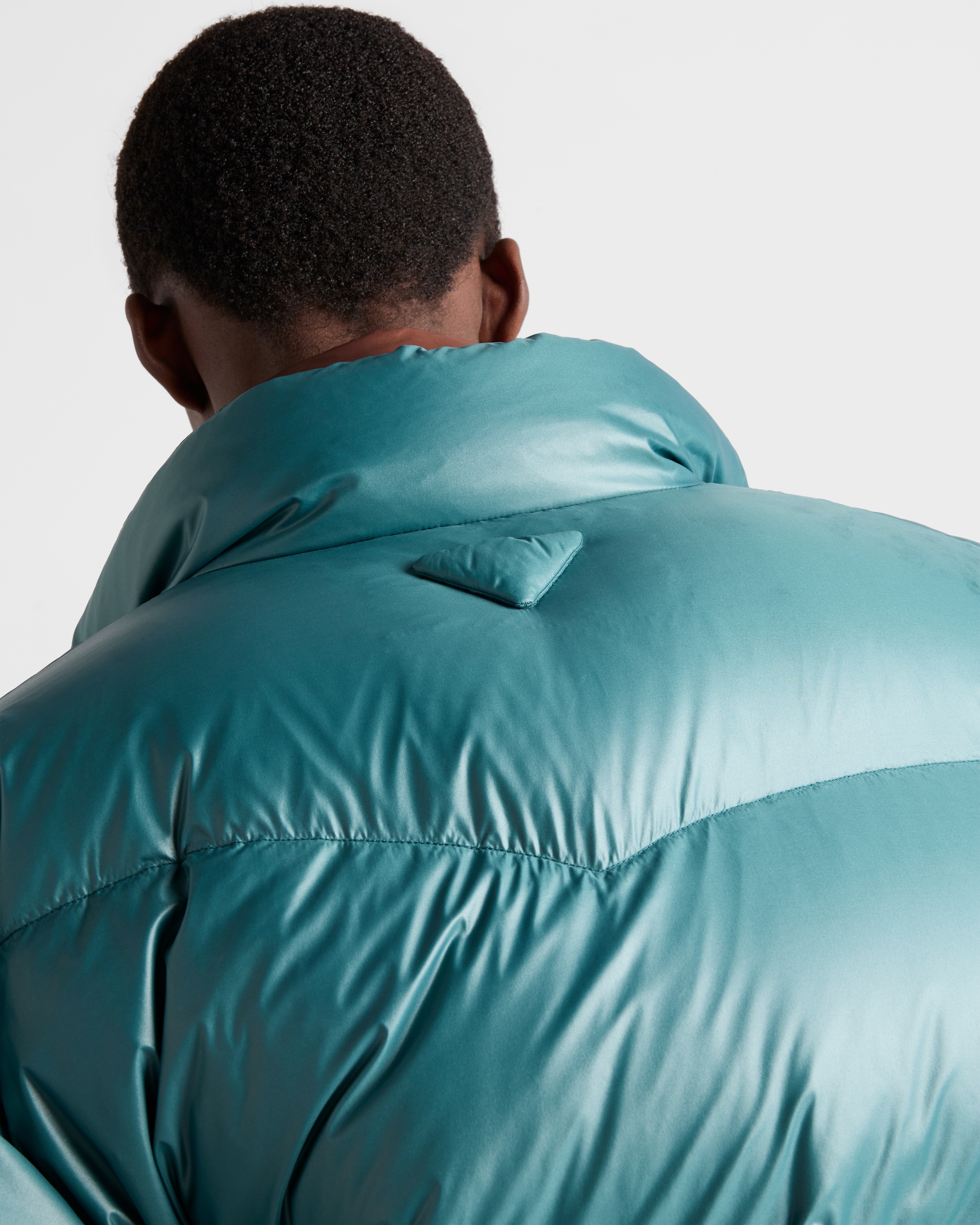 Medium-weight Re-Nylon down jacket