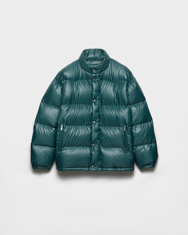 ダークブラウン Re-Nylon ダウンベスト | PRADA