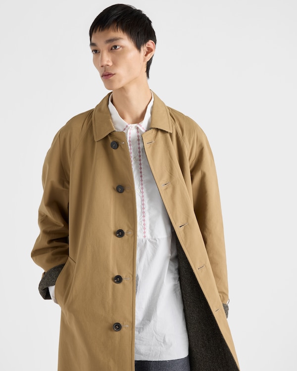 Abrigo de algodón - Beige Corcho Abrigo de algodón - Beige Corcho