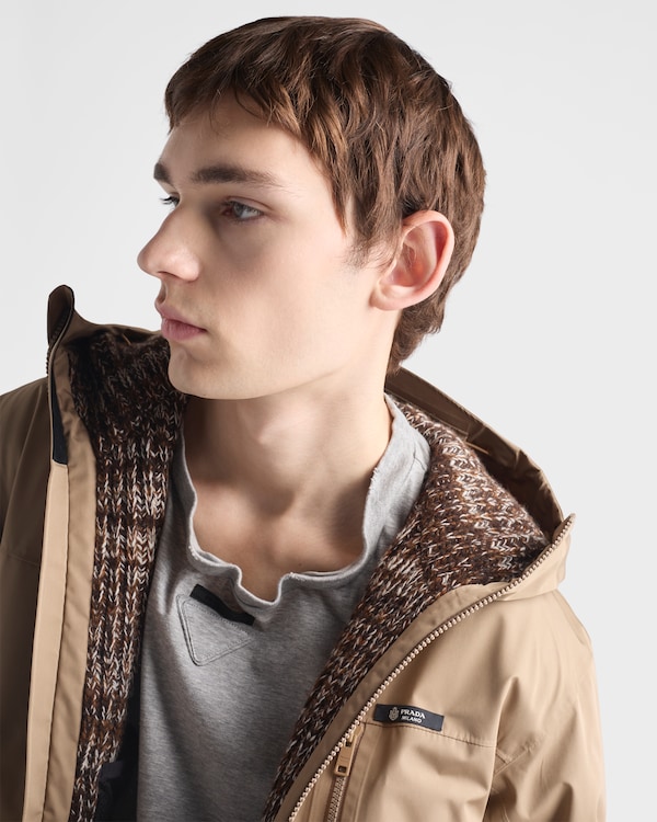 Technical fabric jacket - Khaki Technical fabric jacket - Khaki