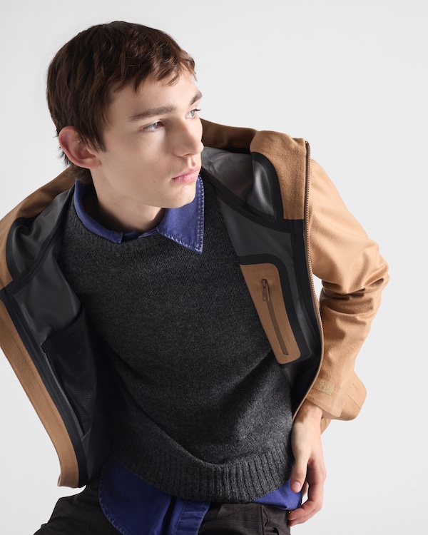 Cashmere jacket - Camel Brown Cashmere jacket - Camel Brown