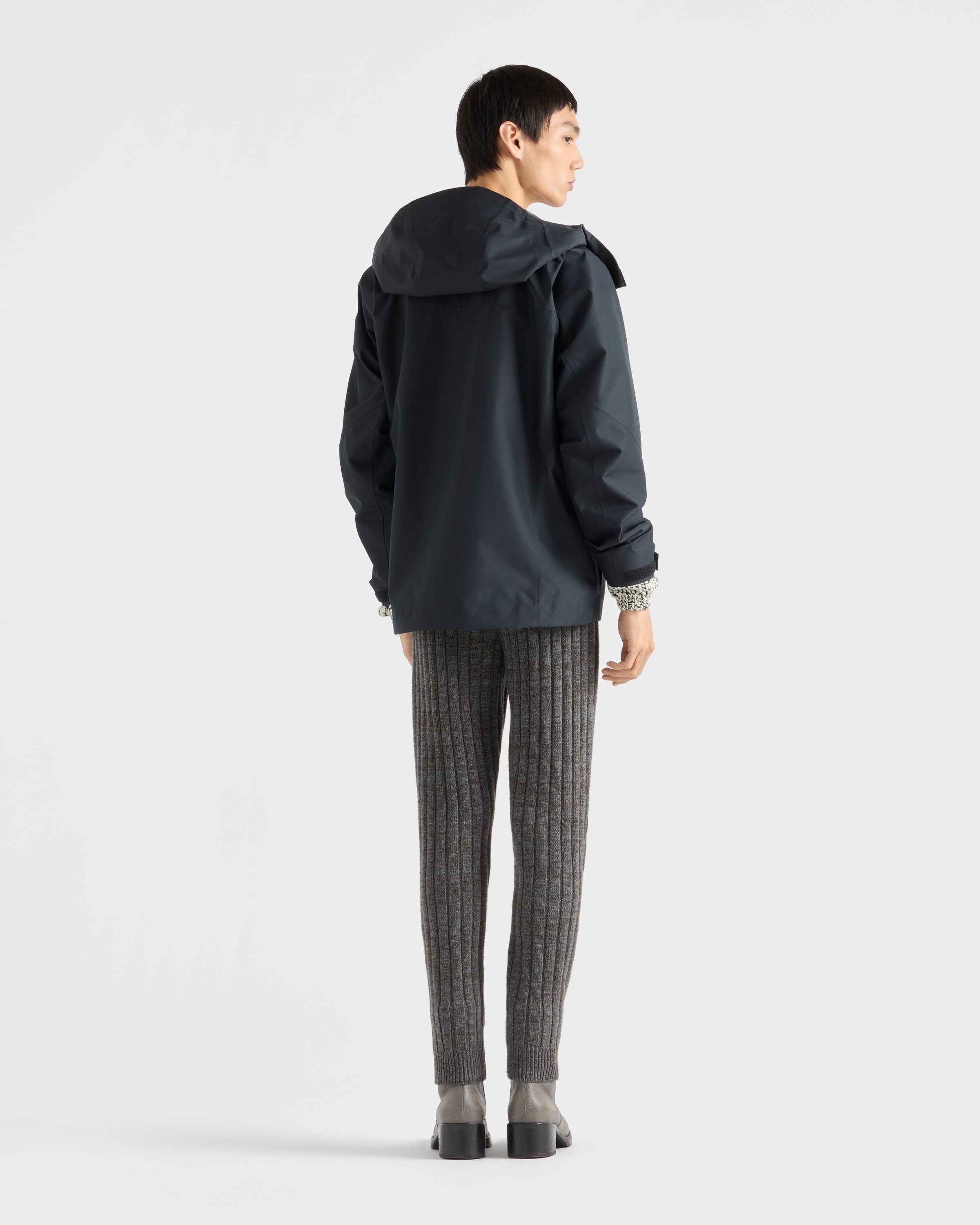 Black Technical fabric jacket | PRADA