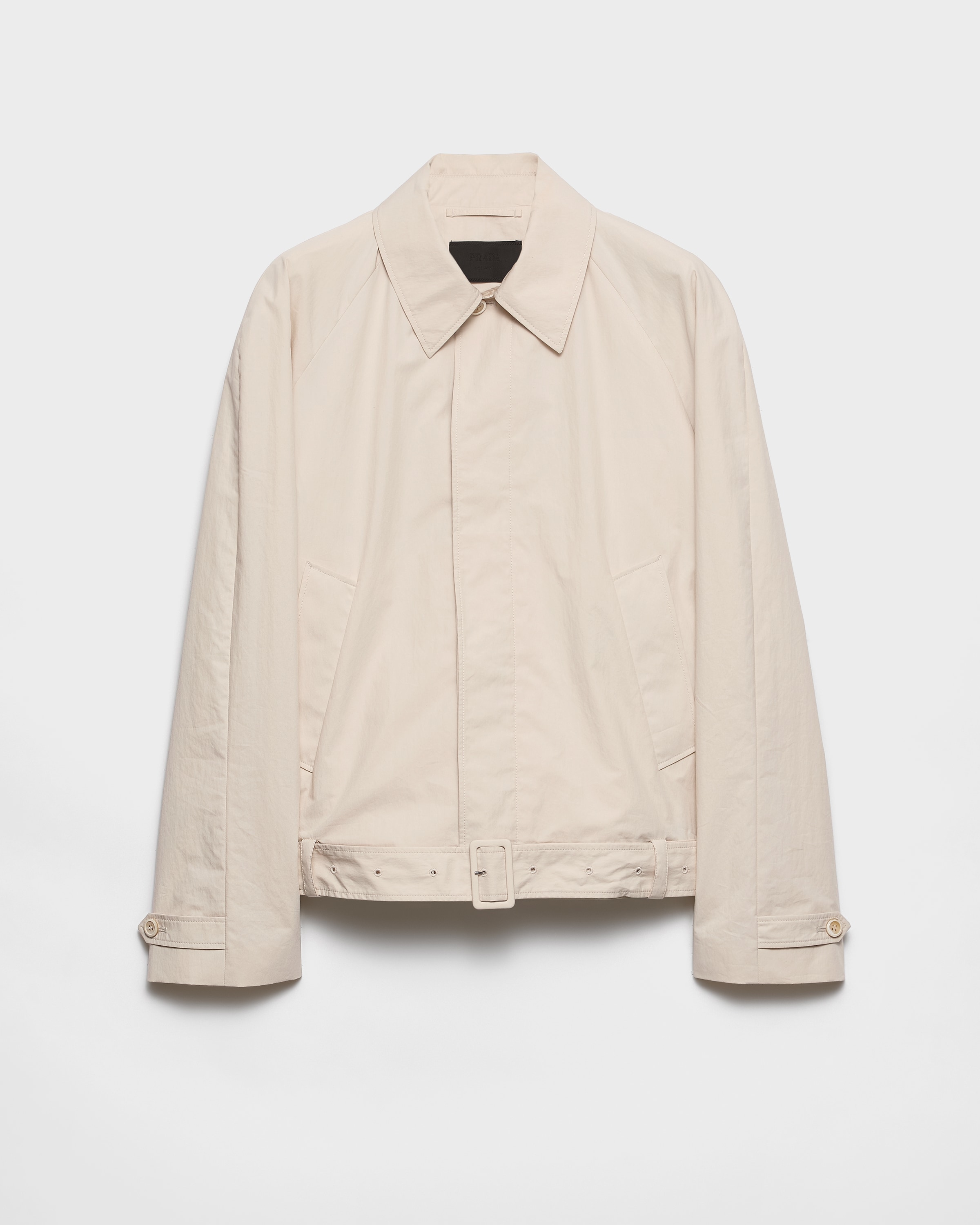 Prada Cotton Jacket, Man, Chalk White, Size 52