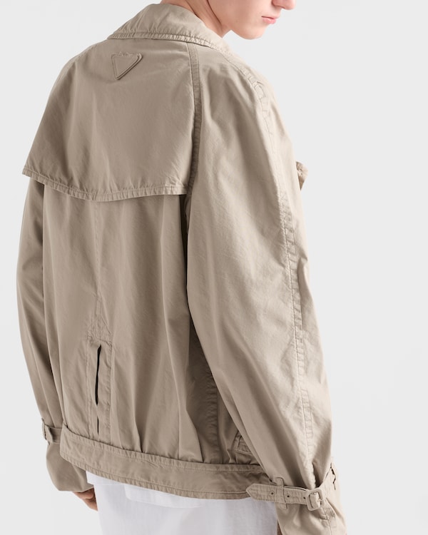 Veste en coton technique - Gris argile Veste en coton technique - Gris argile