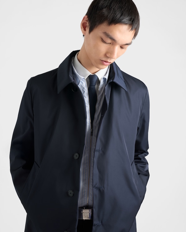 Blouson en Re-Nylon - Bleu Blouson en Re-Nylon - Bleu