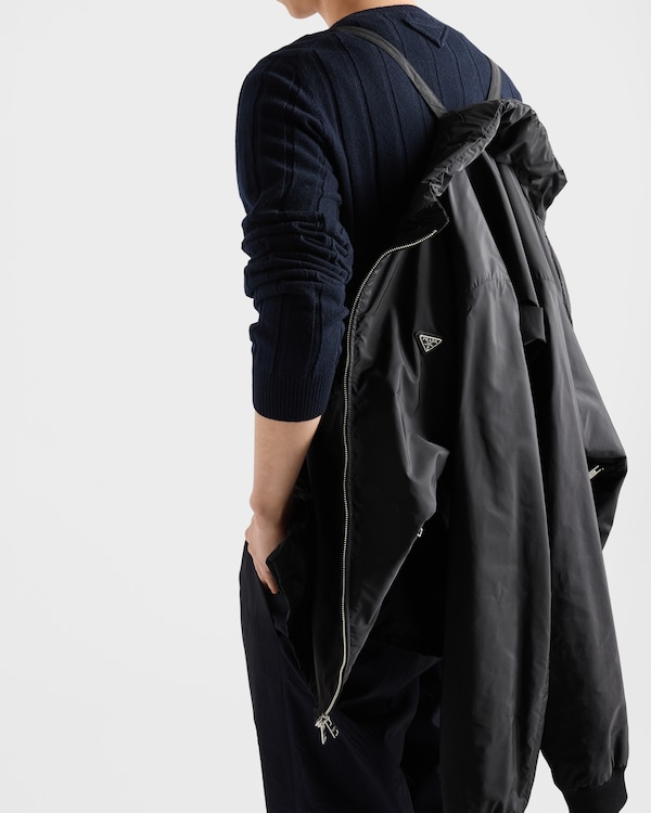 再生尼龙夹克 - 黑色 再生尼龙夹克 - 黑色
