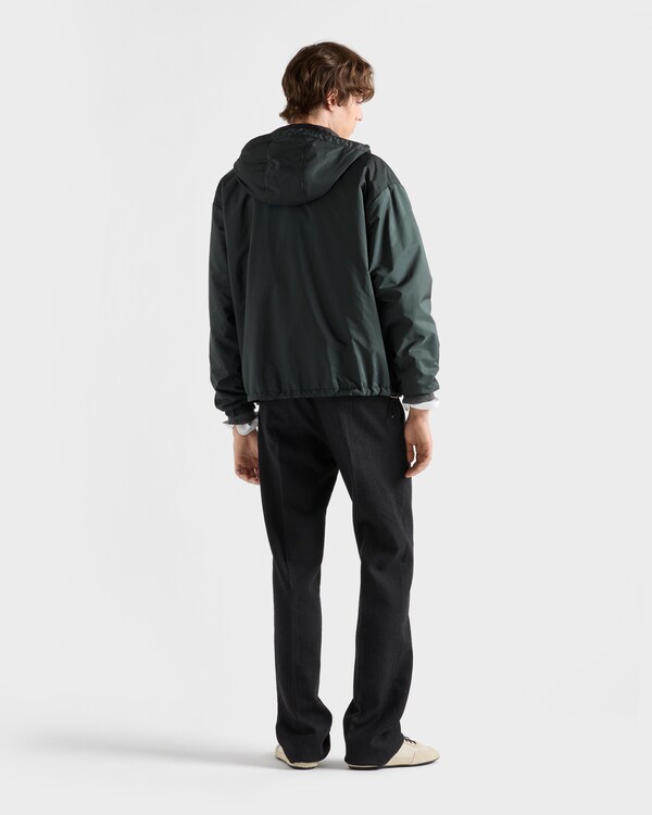 Reversible Re-Nylon jacket - Forest Green/Black Reversible Re-Nylon jacket - Forest Green/Black