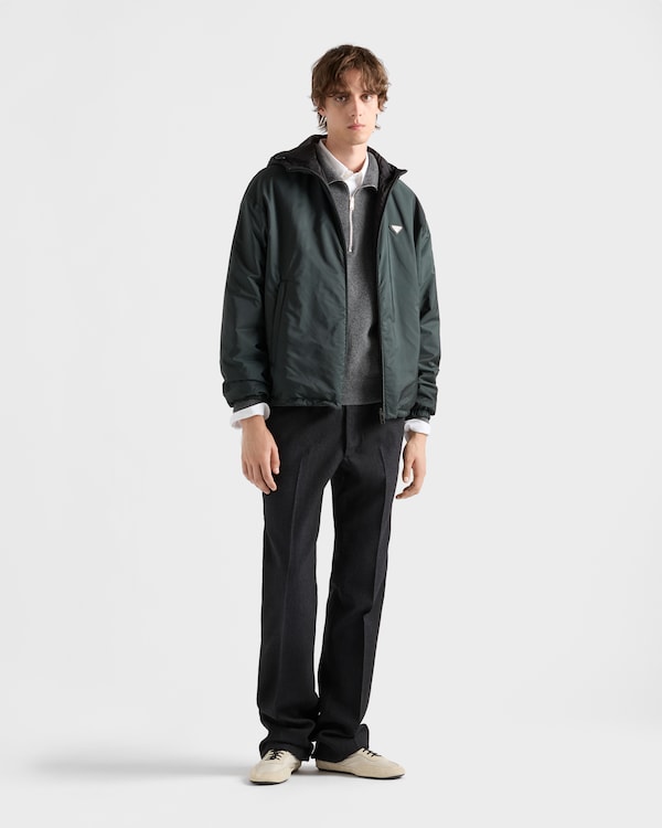 Reversible Re-Nylon jacket - Forest Green/Black Reversible Re-Nylon jacket - Forest Green/Black