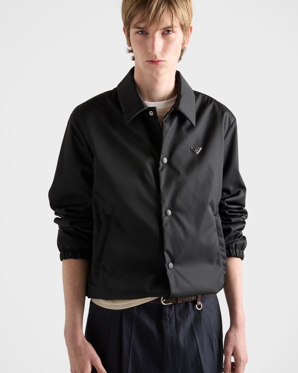 Re-Nylon blouson jacket - Black Re-Nylon blouson jacket - Black