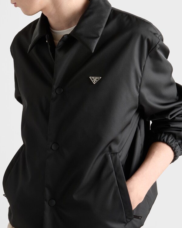 Re-Nylon blouson jacket - Black Re-Nylon blouson jacket - Black