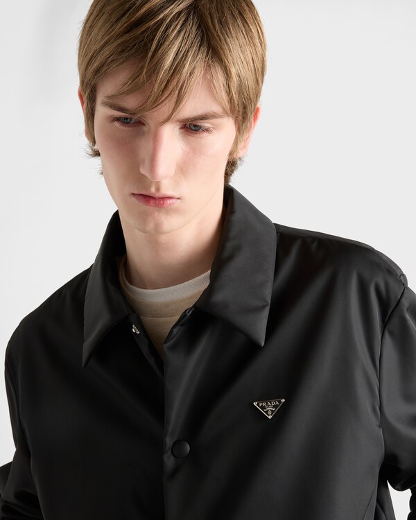 Re-Nylon blouson jacket - Black Re-Nylon blouson jacket - Black