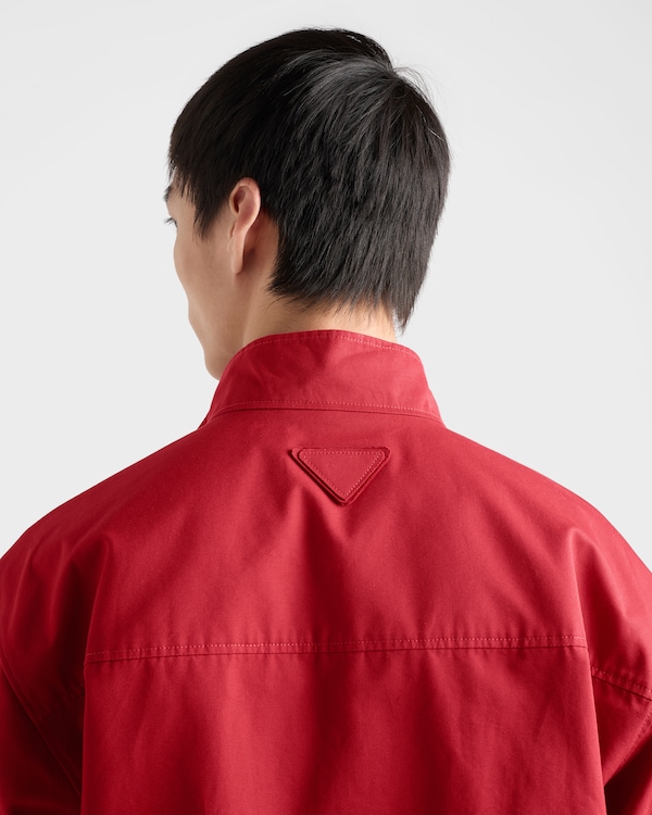 棉质短夹克 - 红色 棉质短夹克 - 红色