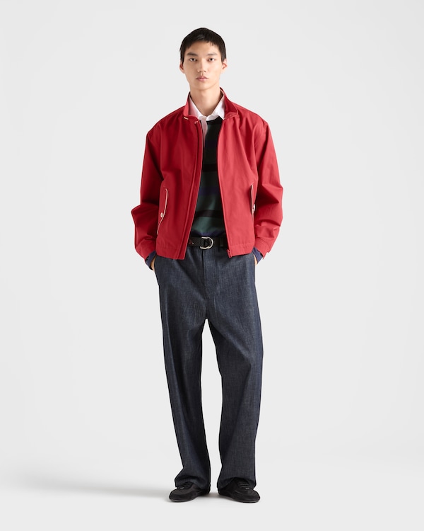 棉质短夹克 - 红色 棉质短夹克 - 红色