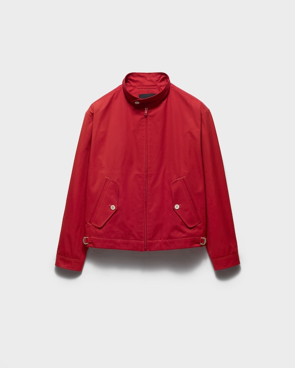 棉质短夹克 - 红色 棉质短夹克 - 红色