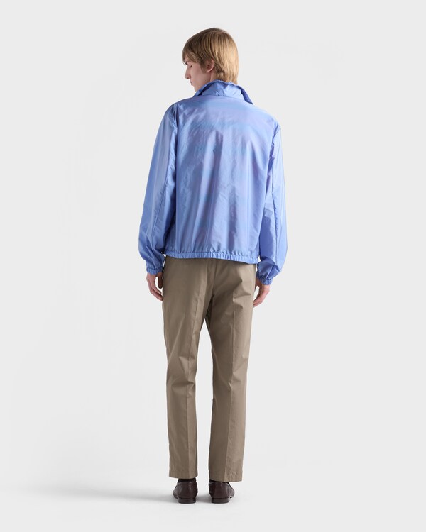 Re-Nylon jacket - Light Blue/Red Re-Nylon jacket - Light Blue/Red