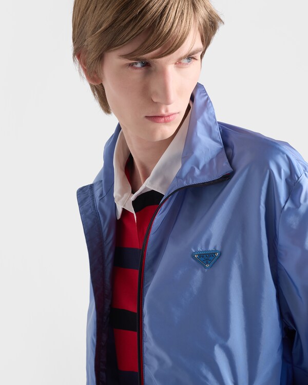 Re-Nylon jacket - Light Blue/Red Re-Nylon jacket - Light Blue/Red