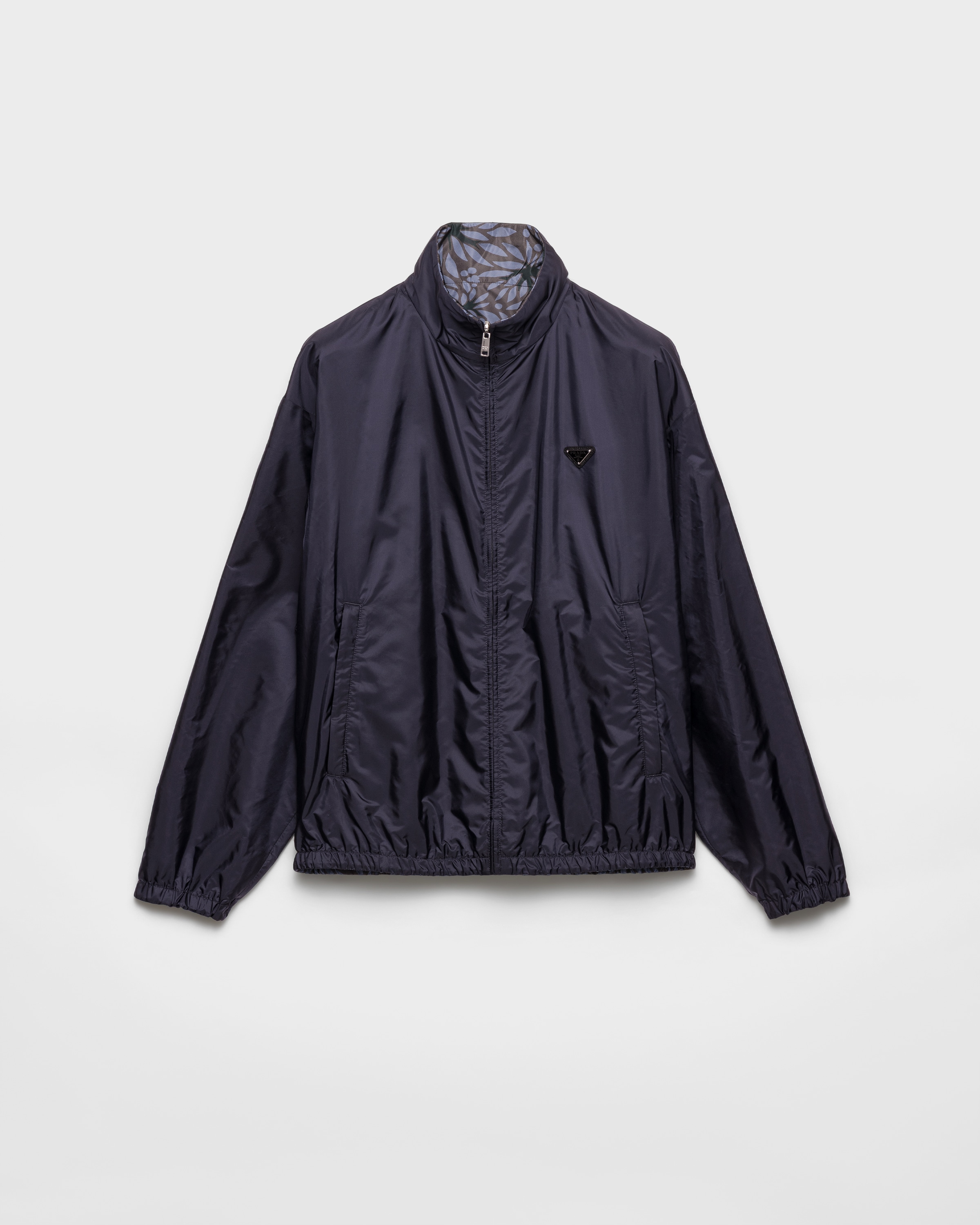 Blue/Black Reversible Re-Nylon jacket | PRADA - United States