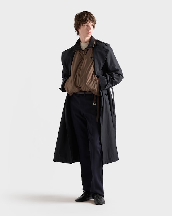 Re-Nylon jacket - Bark/Black Re-Nylon jacket - Bark/Black