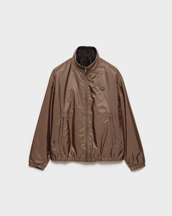 Re-Nylon jacket - Bark/Black Re-Nylon jacket - Bark/Black