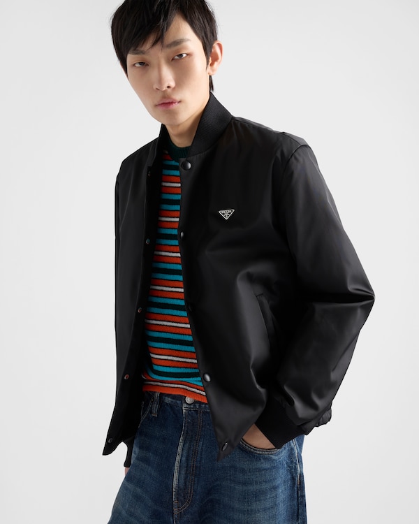 Re-Nylon bomber jacket - Black Re-Nylon bomber jacket - Black