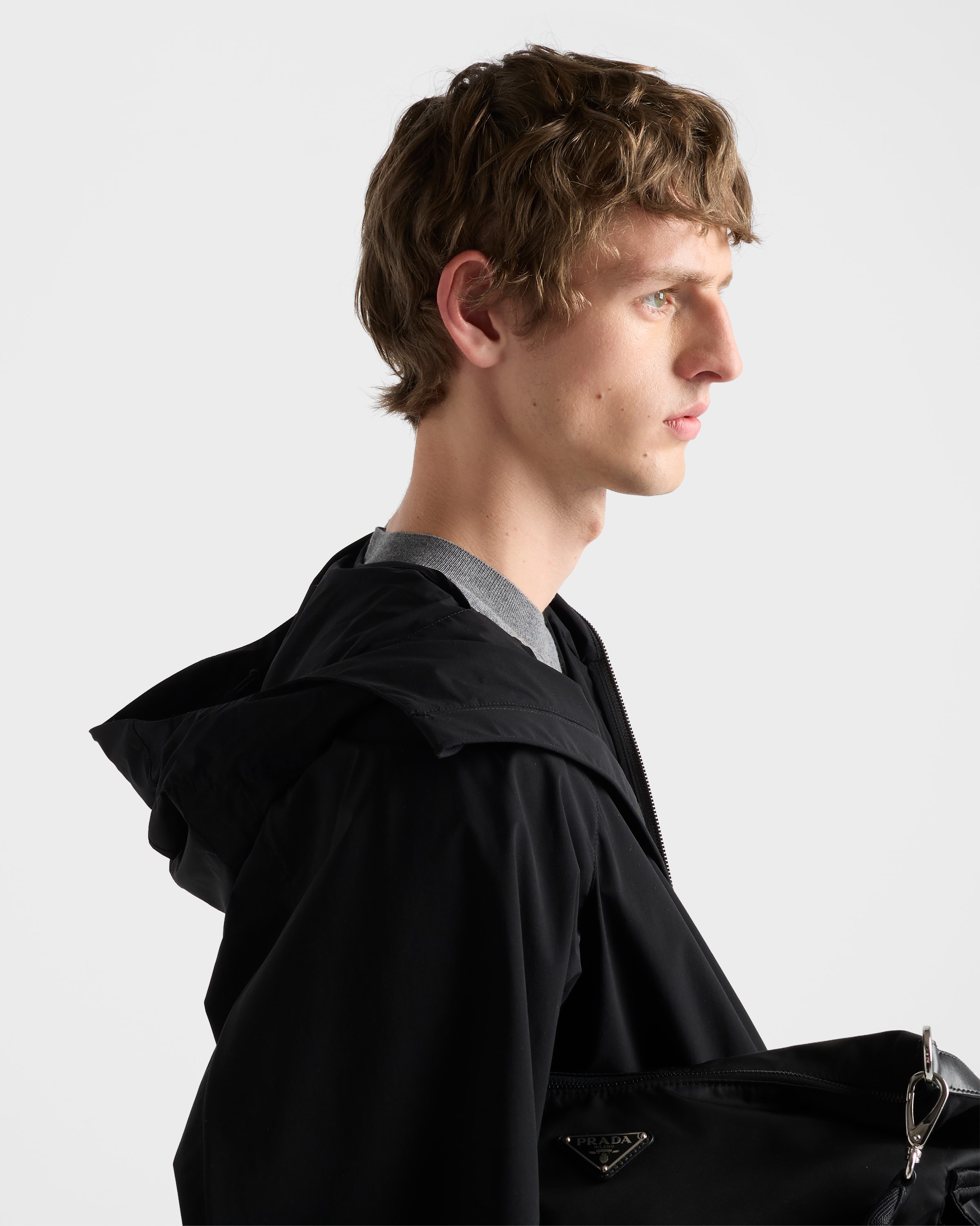 Black Re-Nylon jacket | PRADA - United States