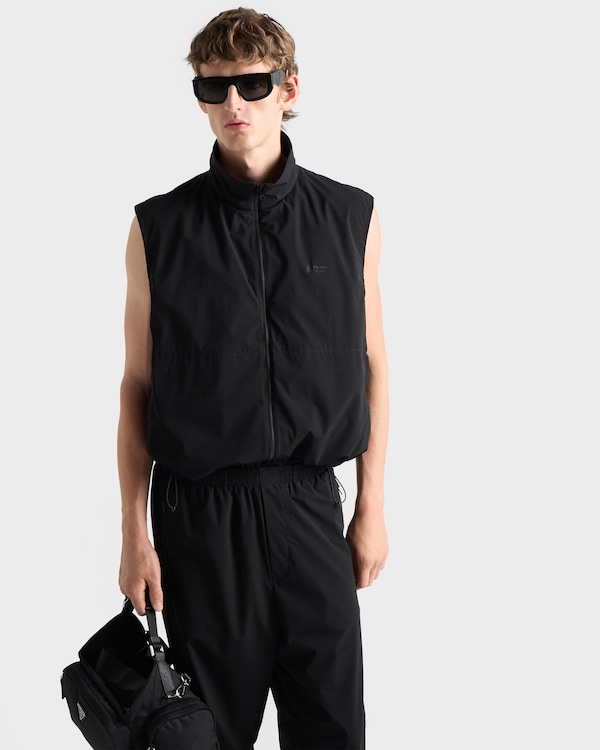 Re-Nylon vest - Black Re-Nylon vest - Black