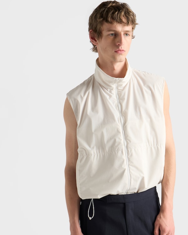 Re-Nylon vest - Chalk White Re-Nylon vest - Chalk White