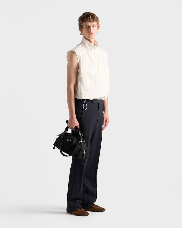 Re-Nylon vest - Chalk White Re-Nylon vest - Chalk White