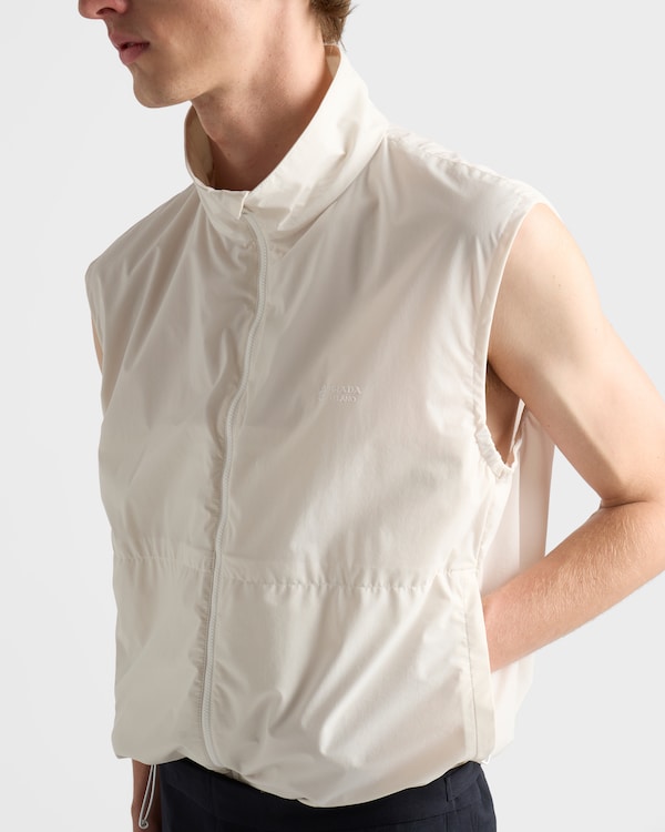Re-Nylon vest - Chalk White Re-Nylon vest - Chalk White