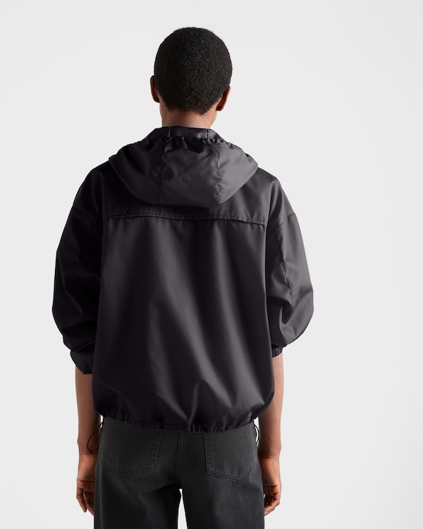 Re-Nylon rain jacket - Black Re-Nylon rain jacket - Black