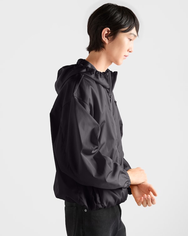 Re-Nylon rain jacket - Black Re-Nylon rain jacket - Black