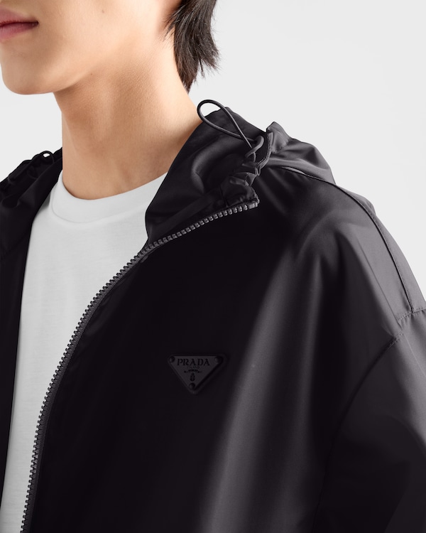 Re-Nylon rain jacket - Black Re-Nylon rain jacket - Black