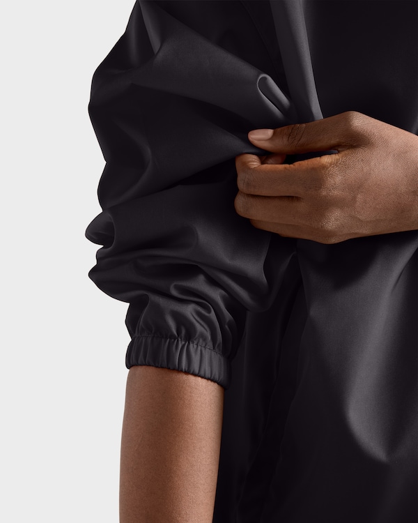 Re-Nylon rain jacket - Black Re-Nylon rain jacket - Black