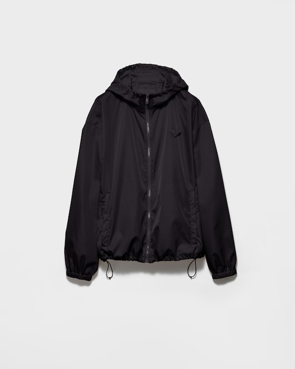 Re-Nylon rain jacket - Black Re-Nylon rain jacket - Black