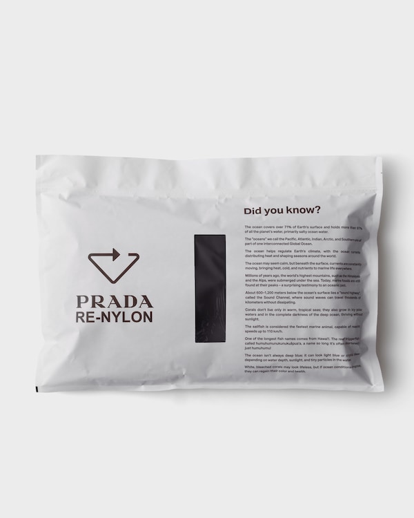 Re-Nylon rain jacket - Black Re-Nylon rain jacket - Black