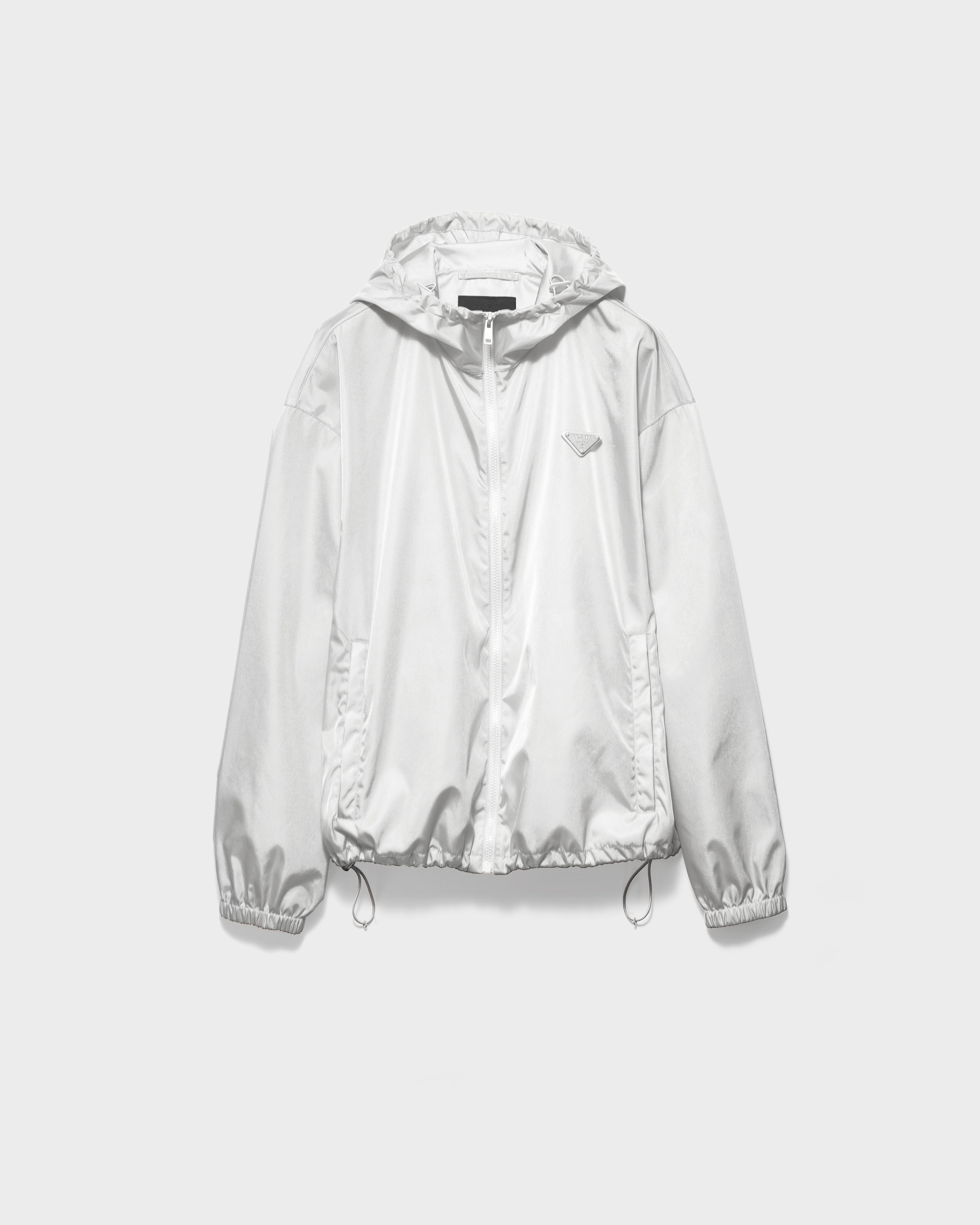 White Re-Nylon rain jacket | PRADA - United States
