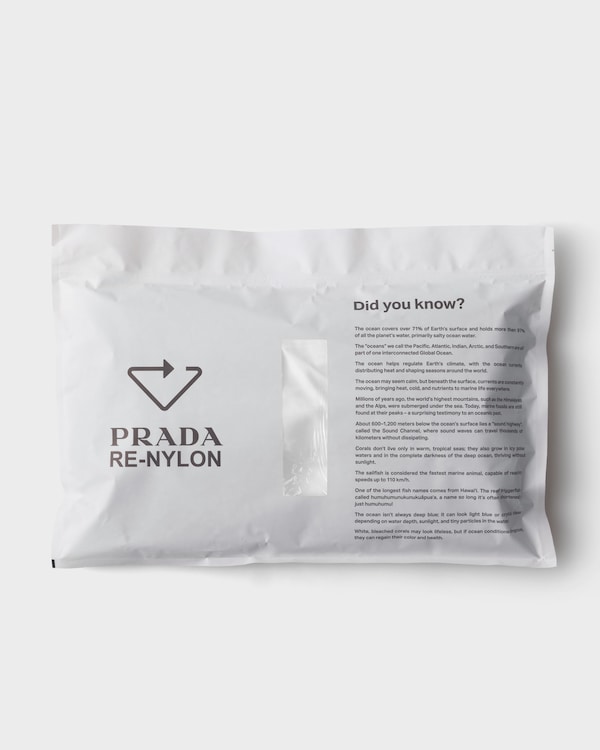 Re-Nylon rain jacket - White Re-Nylon rain jacket - White