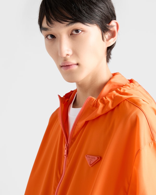 Re-Nylon rain jacket - Orange Re-Nylon rain jacket - Orange