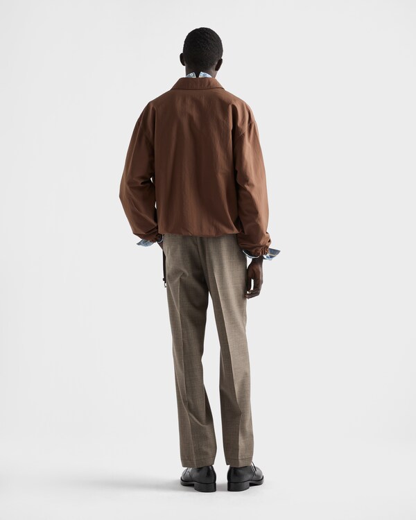 Blouson en tissu technique - Tabac Blouson en tissu technique - Tabac