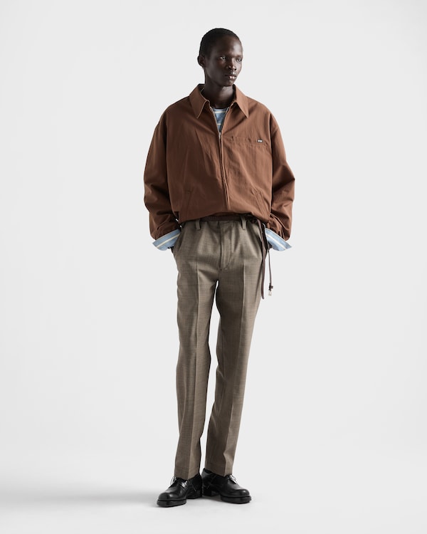 Blouson en tissu technique - Tabac Blouson en tissu technique - Tabac