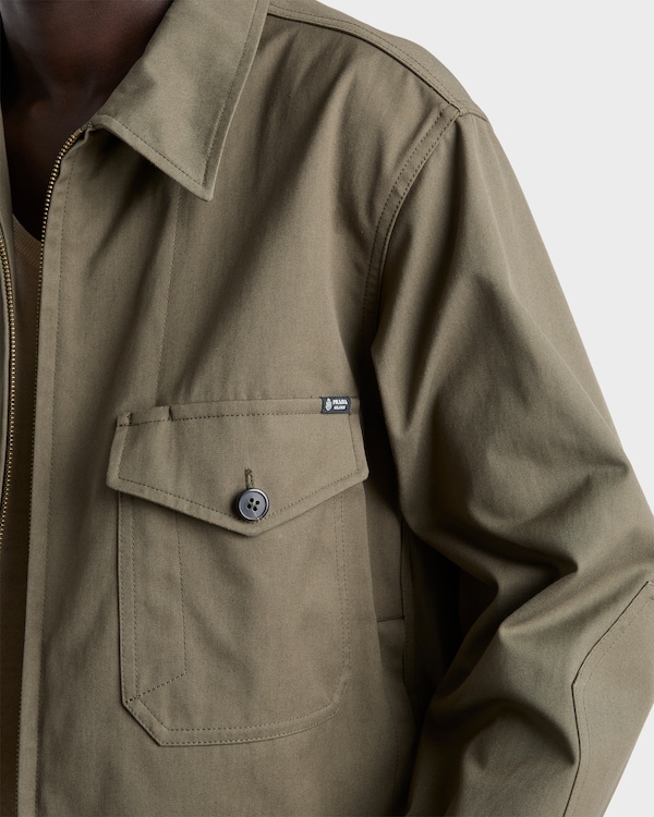 Veste en tissu technique - Vert forêt Veste en tissu technique - Vert forêt