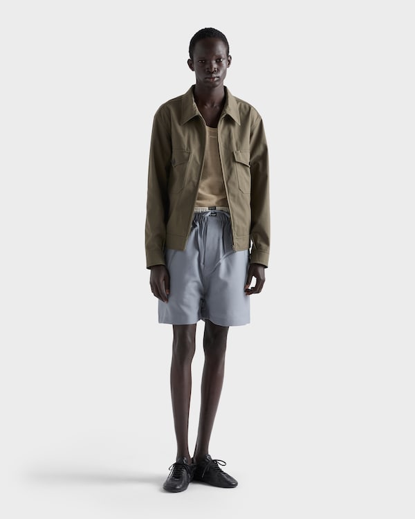 Veste en tissu technique - Vert forêt Veste en tissu technique - Vert forêt