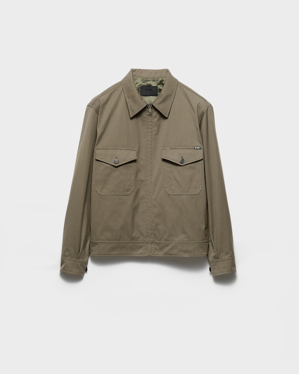 Veste en tissu technique - Vert forêt Veste en tissu technique - Vert forêt