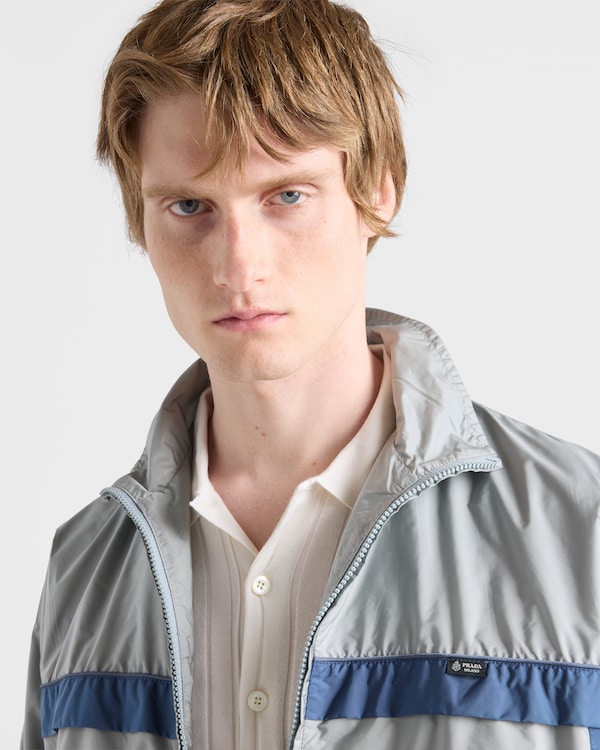Re-Nylon jacket - Gray/Blue Re-Nylon jacket - Gray/Blue