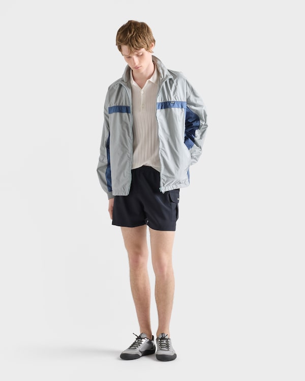 Re-Nylon jacket - Gray/Blue Re-Nylon jacket - Gray/Blue
