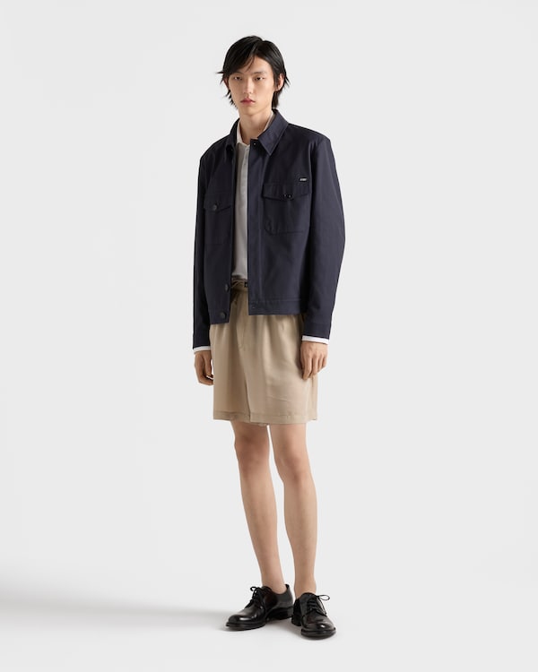 Technical fabric jacket - Navy Technical fabric jacket - Navy