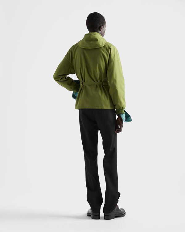 Chaqueta de tejido técnico - Verde Hierba Chaqueta de tejido técnico - Verde Hierba