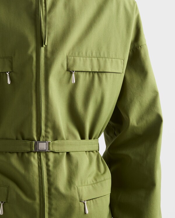 Chaqueta de tejido técnico - Verde Hierba Chaqueta de tejido técnico - Verde Hierba