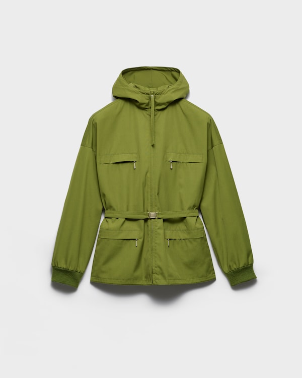 Chaqueta de tejido técnico - Verde Hierba Chaqueta de tejido técnico - Verde Hierba