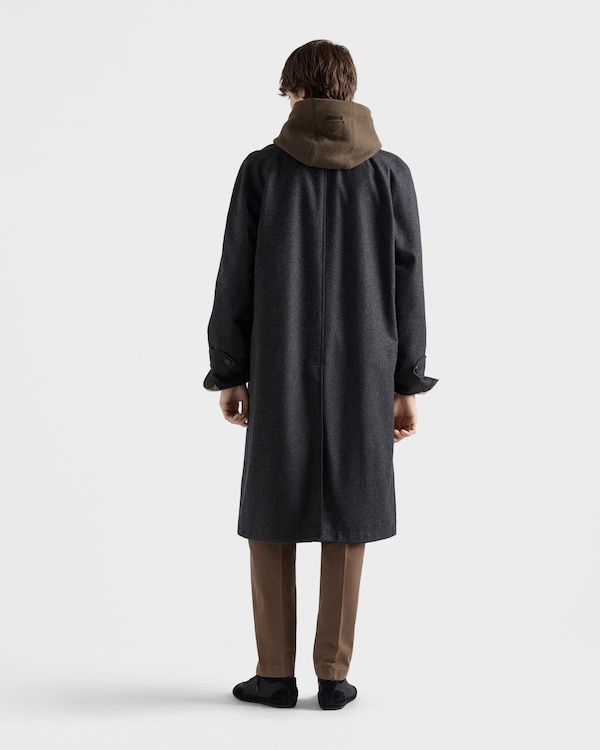 Re-Wool coat - Anthracite Gray Re-Wool coat - Anthracite Gray